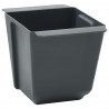 Skrzynki na kwiaty do palet euro 12 pcs Szary 13,5 x 9 x 9,5 cm