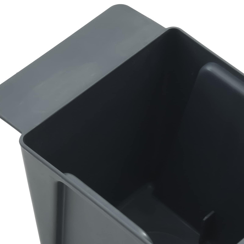 Skrzynki na kwiaty do palet euro 12 pcs Szary 13,5 x 9 x 9,5 cm