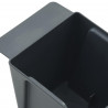 Skrzynki na kwiaty do palet euro 12 pcs Szary 13,5 x 9 x 9,5 cm