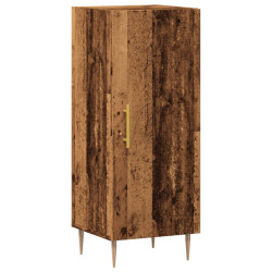 Szafka, stare drewno, 34,5x34x90 cm, materiał drewnopochodny