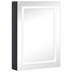 Szafka łazienkowa z lustrem i LED, 50x13x70 cm