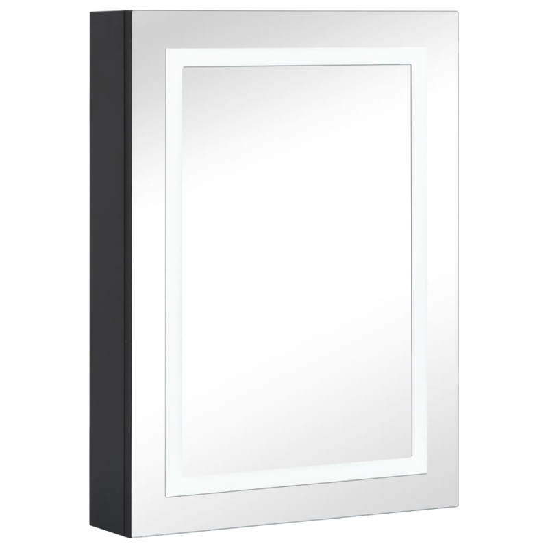 Szafka łazienkowa z lustrem i LED, 50x13x70 cm