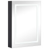 Szafka łazienkowa z lustrem i LED, 50x13x70 cm