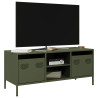 Szafka RTV, oliwkowa, 101,5x39x43,5 cm, stal walcowana na zimno