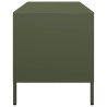 Szafka RTV, oliwkowa, 101,5x39x43,5 cm, stal walcowana na zimno