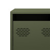 Szafka RTV, oliwkowa, 101,5x39x43,5 cm, stal walcowana na zimno