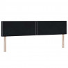 Łóżko typu Box Spring z materacami Czarny 200x220 cm