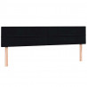 Łóżko typu Box Spring z materacem Czarny 200x220 cm Aksamit