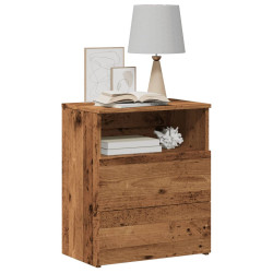 Szafka nocna, stare drewno 50x32x60 cm, materiał drewnopochodny