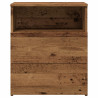 Szafka nocna, stare drewno 50x32x60 cm, materiał drewnopochodny