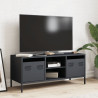 Szafka RTV, antracyt, 101,5x39x43,5 cm, stal walcowana na zimno