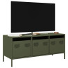 Szafka RTV, oliwkowa, 101,5x39x43,5 cm, stal walcowana na zimno