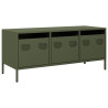 Szafka RTV, oliwkowa, 101,5x39x43,5 cm, stal walcowana na zimno