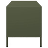Szafka RTV, oliwkowa, 101,5x39x43,5 cm, stal walcowana na zimno