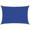 Żagiel przeciwsłoneczny, 160 g/m², niebieski, 3x4 m, HDPE