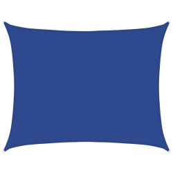 Żagiel przeciwsłoneczny, 160 g/m², niebieski, 6x8 m, HDPE
