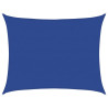 Żagiel przeciwsłoneczny, 160 g/m², niebieski, 6x8 m, HDPE