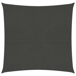 Żagiel przeciwsłoneczny, 160 g/m², antracytowy, 4,5x4,5 m, HDPE