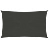 Żagiel przeciwsłoneczny, 160 g/m², antracytowy, 3x5 m, HDPE