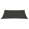Żagiel przeciwsłoneczny, 160 g/m², antracytowy, 3,5x4,5m, HDPE