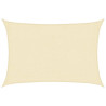 Żagiel przeciwsłoneczny, 160 g/m², kremowy, 2x2,5 m, HDPE