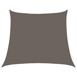 Żagiel przeciwsłoneczny, 160 g/m², antracytowy, 4/5x4 m, HDPE