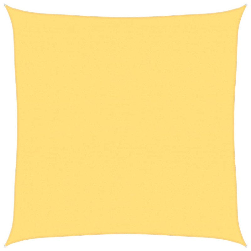 Żagiel przeciwsłoneczny, 160 g/m², beżowy, 4,5x4,5 m, HDPE