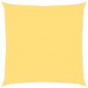 Żagiel przeciwsłoneczny, 160 g/m², beżowy, 4,5x4,5 m, HDPE