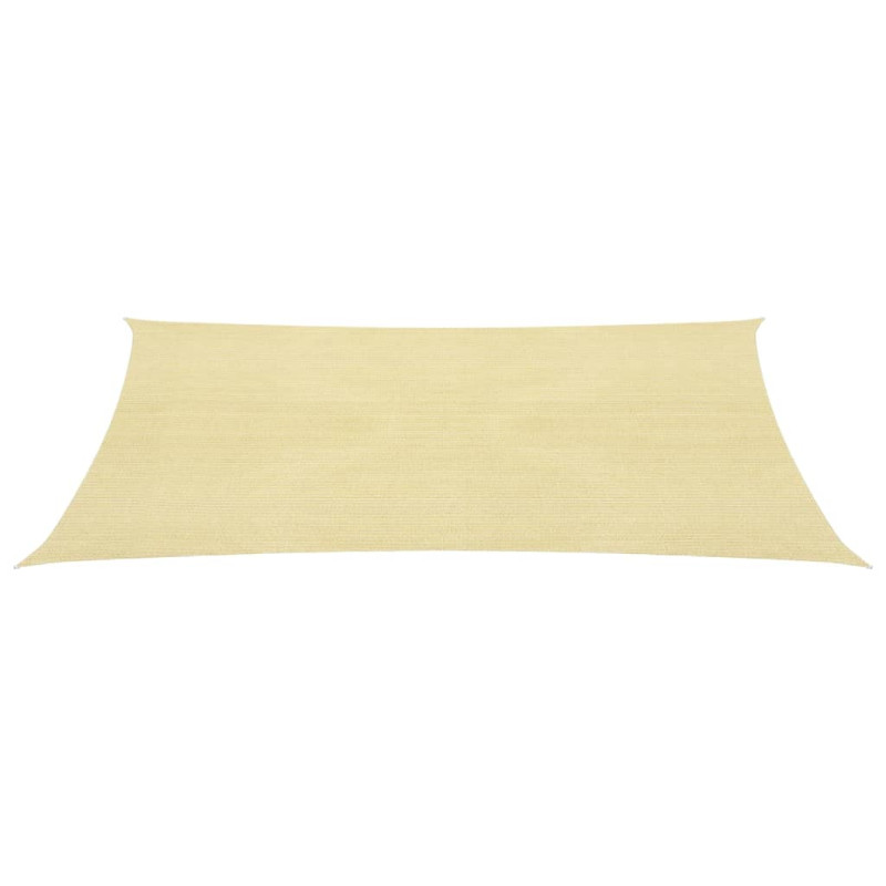 Żagiel przeciwsłoneczny, 160 g/m², beżowy, 4,5x4,5 m, HDPE