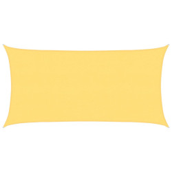 Żagiel przeciwsłoneczny, 160 g/m², beżowy, 2,5x4,5 m, HDPE