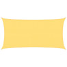 Żagiel przeciwsłoneczny, 160 g/m², beżowy, 2,5x4,5 m, HDPE