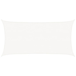 Żagiel przeciwsłoneczny, 160 g/m², biały, 2,5x4,5 m, HDPE