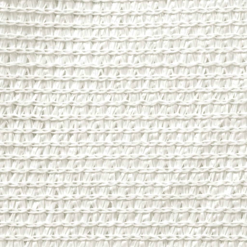 Żagiel przeciwsłoneczny, 160 g/m², biały, 2,5x4,5 m, HDPE