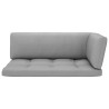 Sofa 2-osobowa z palet, z poduszkami, czarna, drewno sosnowe