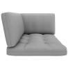 Sofa 2-osobowa z palet, z poduszkami, czarna, drewno sosnowe
