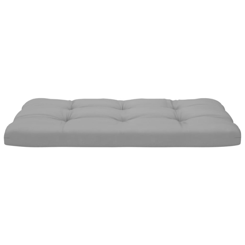 Sofa 2-osobowa z palet, z poduszkami, czarna, drewno sosnowe