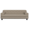 Sofa dla dzieci, cappuccino, 90x53x30 cm, sztuczna skóra
