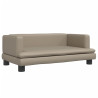 Sofa dla dzieci, cappuccino, 80x45x30 cm, sztuczna skóra