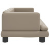 Sofa dla dzieci, cappuccino, 80x45x30 cm, sztuczna skóra