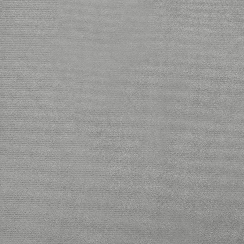 Sofa dla dzieci, jasnoszara, 50x40x26,5 cm, aksamitna