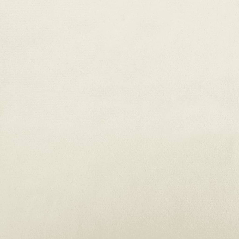 Sofa dla dzieci, kremowa, 50x40x26,5 cm, aksamitna