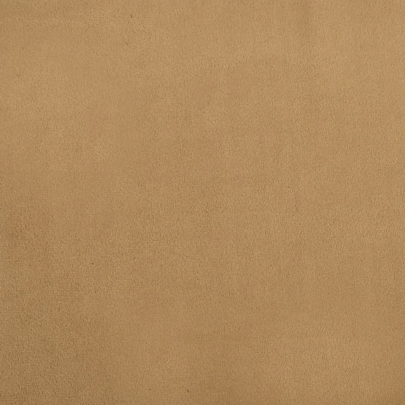 Sofa dziecięca z podnóżkiem, brązowa, 100x50x30 cm, aksamit