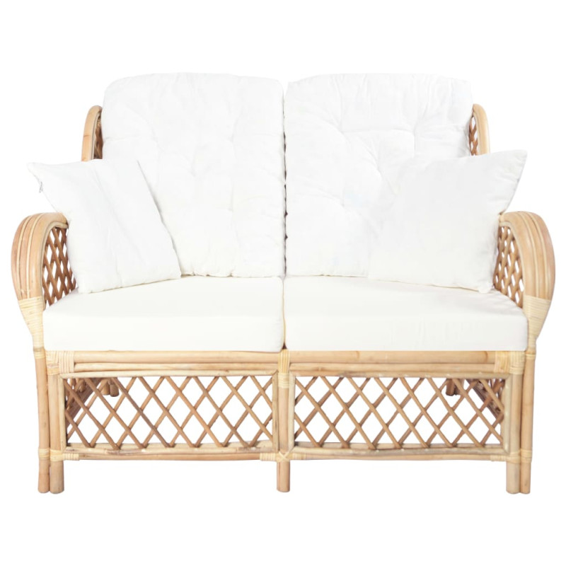 2-osobowa sofa rattanowa
