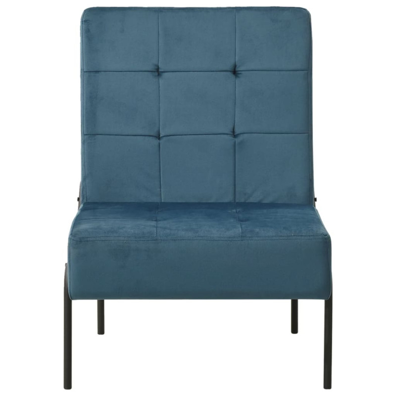 Fotel, 65x79x87 cm, czarny, obity aksamitem