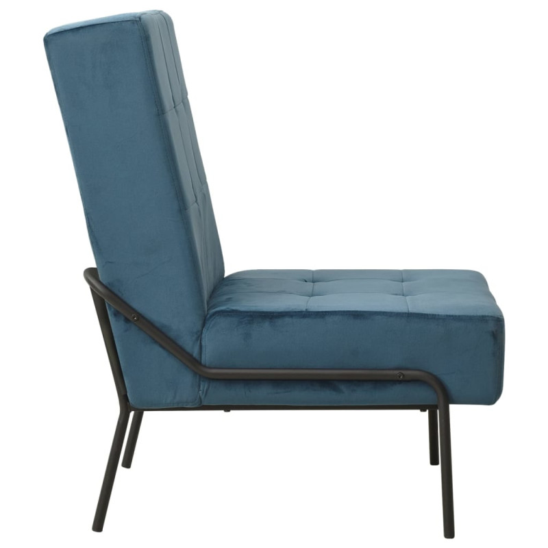 Fotel, 65x79x87 cm, czarny, obity aksamitem