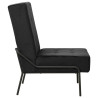 Fotel, 65x79x87 cm, czarny, obity aksamitem