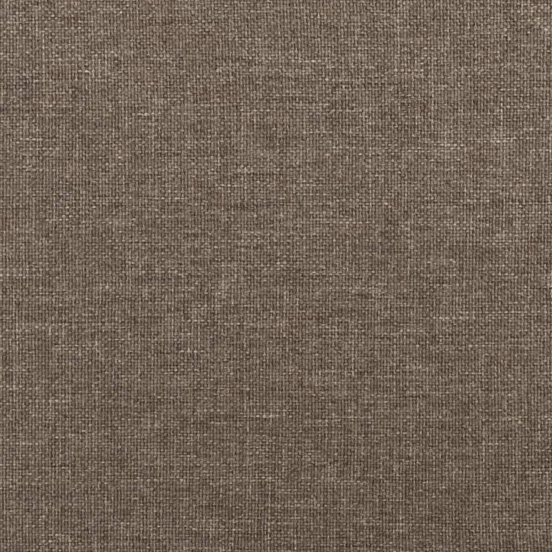 Ławka, taupe, 70x35x41 cm, tapicerowana tkaniną