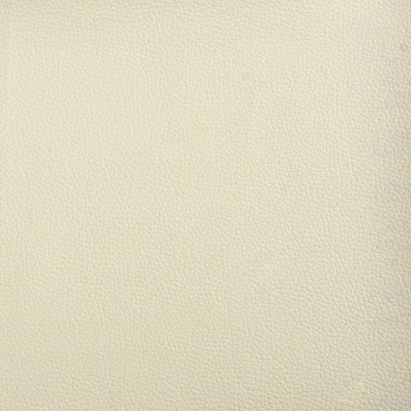 Sofa z funkcją spania, kremowa, 90x200 cm, sztuczna skóra