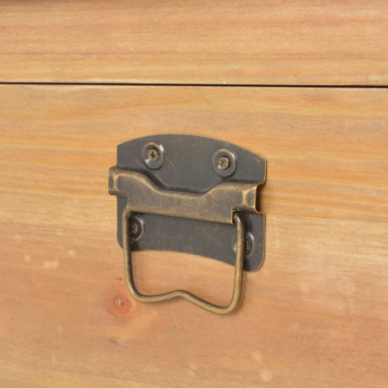 Skrzynia ze schowkiem, siedzisko z poduszką, 80x40x40 cm, MDF