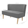 Sofa 117x55,5x77 cm, jasnozielony materiał